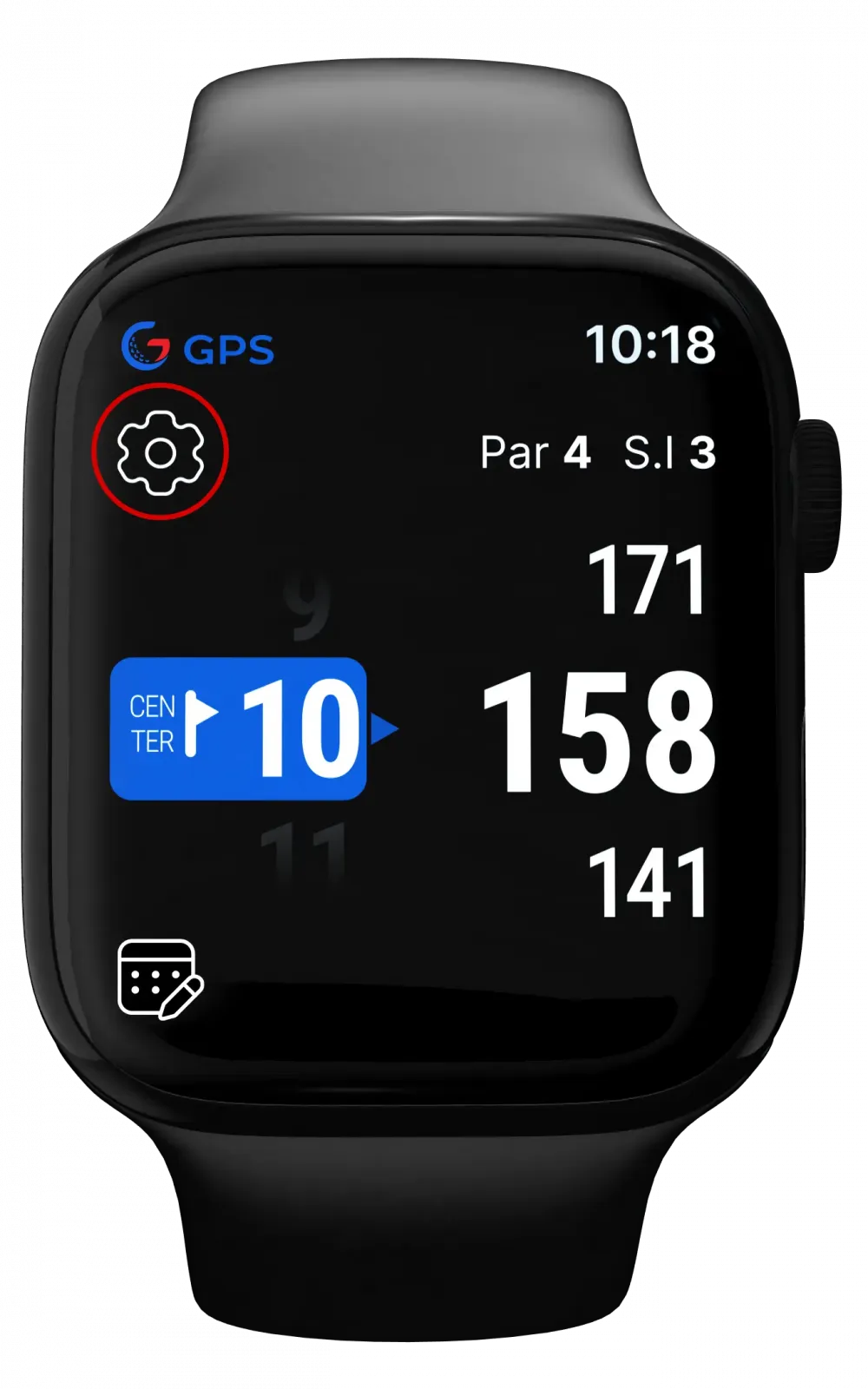Mở Setting trên Apple Watch trong ứng dụng LaosGolf